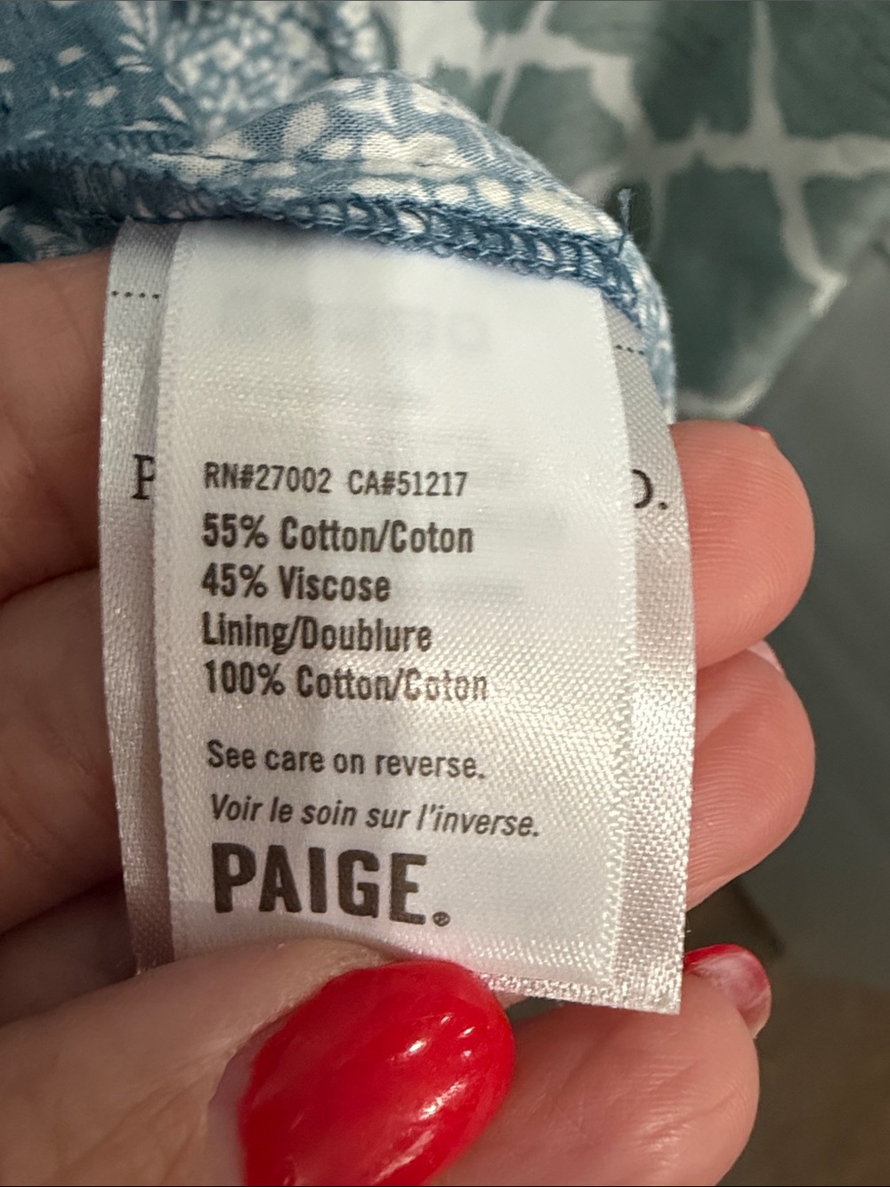 PAIGE Blue Floral Ruffle-Strap Maxi Dress NWOT - Picture 6 of 6